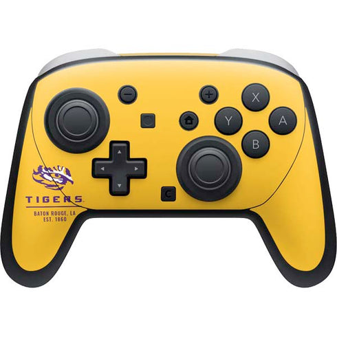 LSU Tigers Baton Rouge Yellow Nintendo Skins